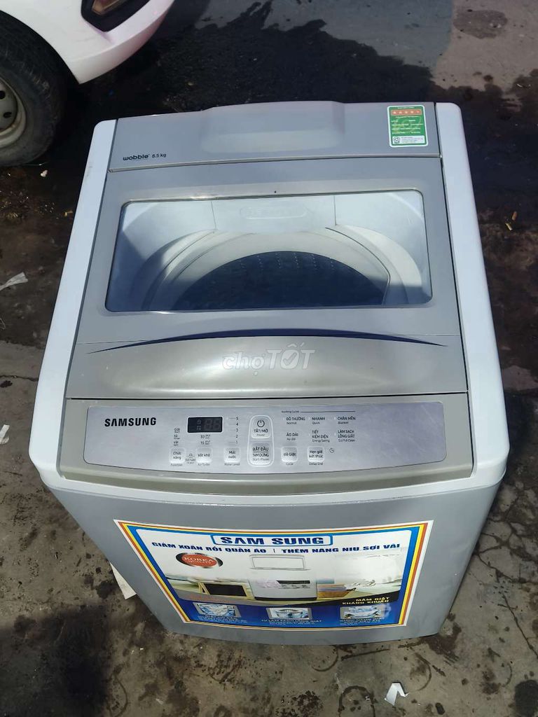 Máy giặt Samsung 8.5kg Xám tiết kiệm điện. Mua bán Máy giặt tại Thành phố Sóc Trăng Sóc Trăng được đăng bởi Trung Nghĩa hình 1
