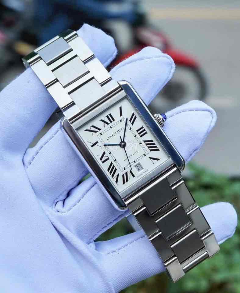 Đồng hồ Cartier Tank Solo XL Nam 31x41mm. Mua bán Đồng hồ tại Quận Hoàng Mai Hà Nội được đăng bởi Anh Tuấn hình 1