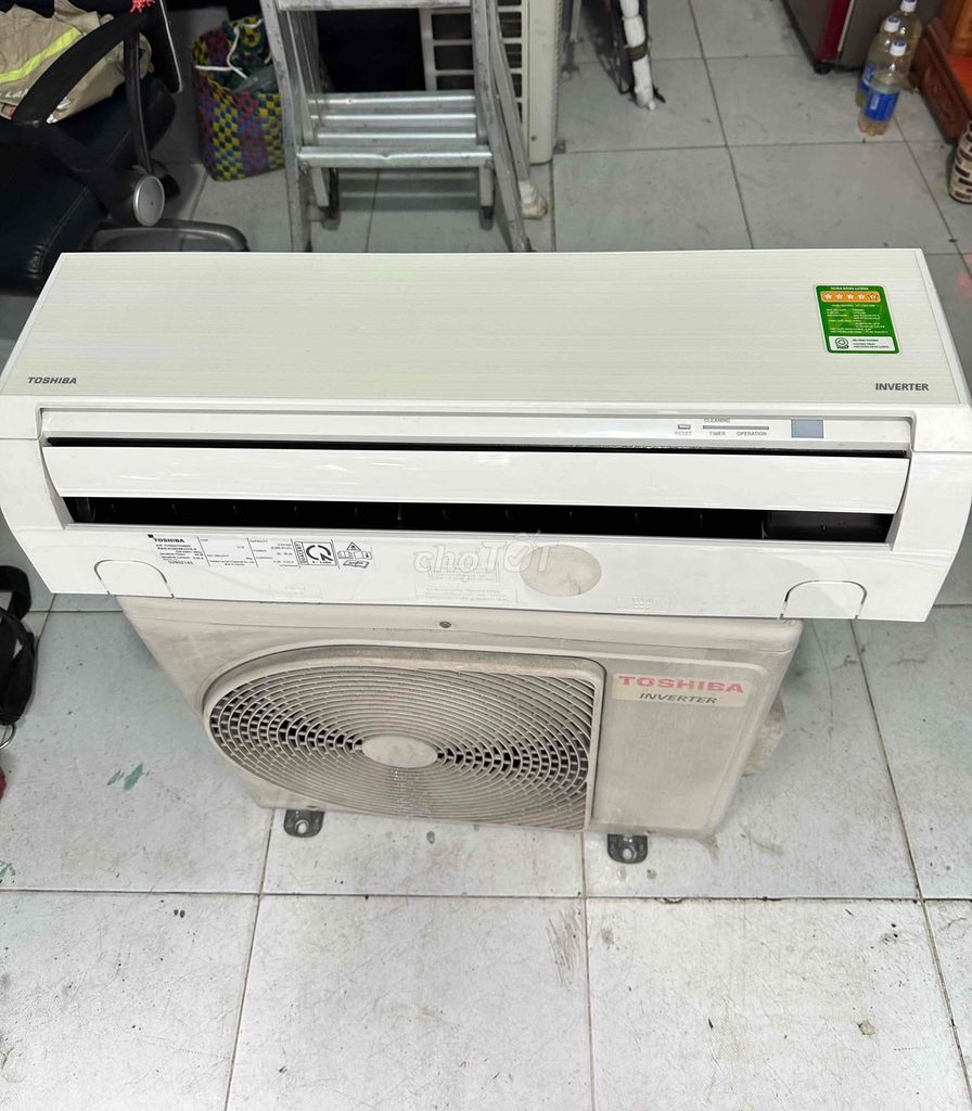 Máy lạnh Toshiba Inverter 1hp. Mua bán Máy lạnh, điều hoà tại Thành phố Biên Hòa Đồng Nai được đăng bởi Điện Lạnh Bá Trung hình 1