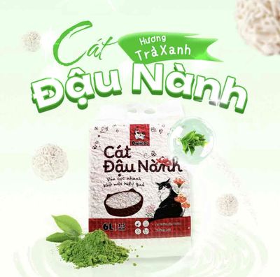 Cát vệ sinh Omicat Đậu nành 6L vón nhanh