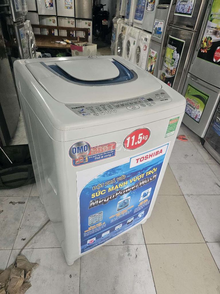 Máy giặt toshiba 11kg còn mới, giặt vắt êm