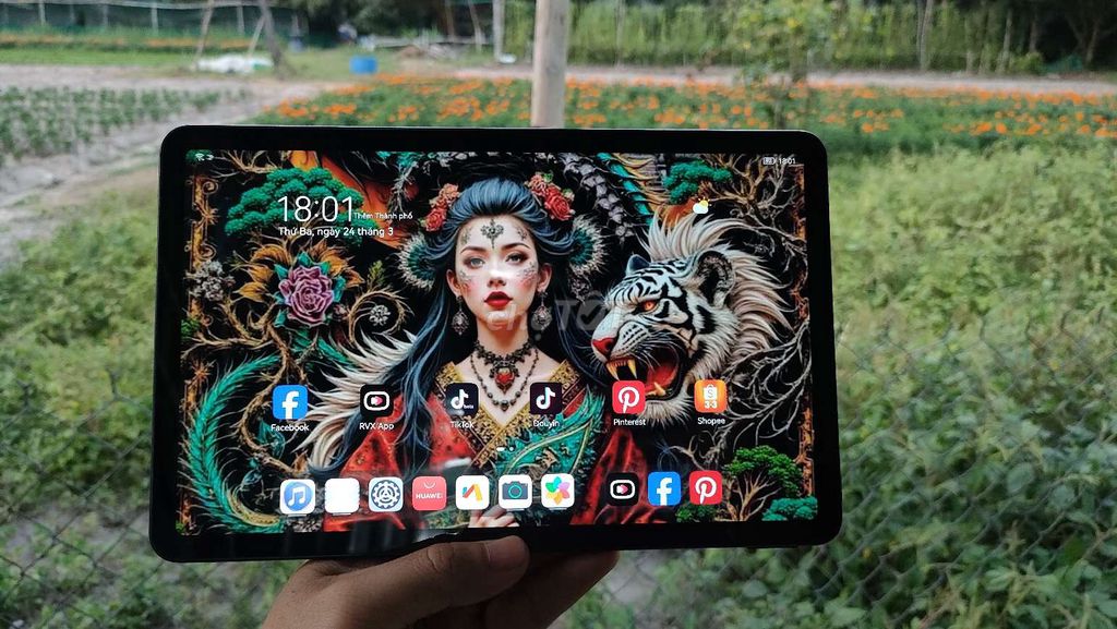 Huawei MatePad 10.4 inch Đen. Mua bán Máy tính bảng tại Huyện Đức Hòa Long An được đăng bởi Gia Bao hình 1
