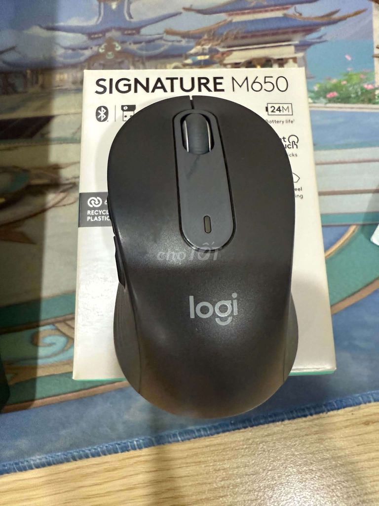 Chuột Logitech Signature M650 Đen Không dây. Mua bán Phụ kiện (Màn hình, Chuột...) tại Quận 3 Tp Hồ Chí Minh được đăng bởi Em hình 1