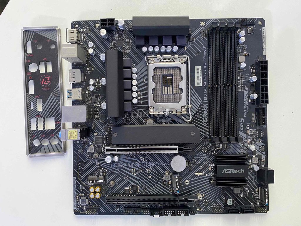 Main B760 chạy Ram Ddr5 Bh 5/2027. Mua bán Linh kiện (RAM, Card...) tại Thành phố Buôn Ma Thuột Đắk Lắk được đăng bởi HD Computer hình 1