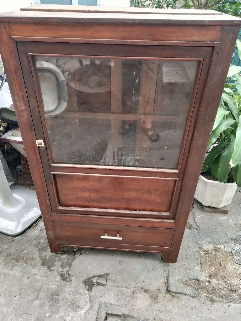 Tủ gỗ xưa 40*80*140cm