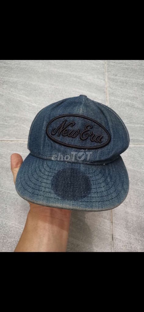 Mũ snapback denim New Era BigLogo Wash Xanh One. Mua bán Phụ kiện thời trang khác tại Quận Gò Vấp Tp Hồ Chí Minh được đăng bởi Hàng 2handsgood hình 1