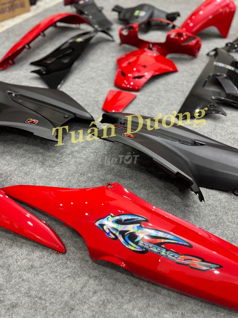 Dàn Áo Wave Cá Đỏ - Dàn Áo Wave Lớn Cao Cấp. Mua bán Phụ tùng xe tại Quận Hà Đông Hà Nội được đăng bởi Phụ Tùng Xe Tuấn Dương hình 3