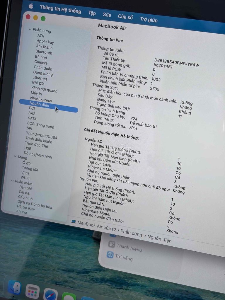 Apple MacBook Air M1 8GB/256GB Xám. Mua bán Laptop tại Quận 11 Tp Hồ Chí Minh được đăng bởi thuận hình 1