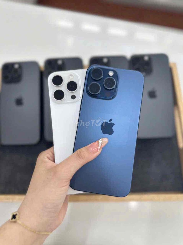 iPhone 15 Pro Max Xanh, Trắng. Mua bán Điện thoại tại Thành phố Qui Nhơn Bình Định được đăng bởi TMOBILE QUY NHƠN TRẢ GÓP BAO ĐẬU SINH VIÊN hình 1