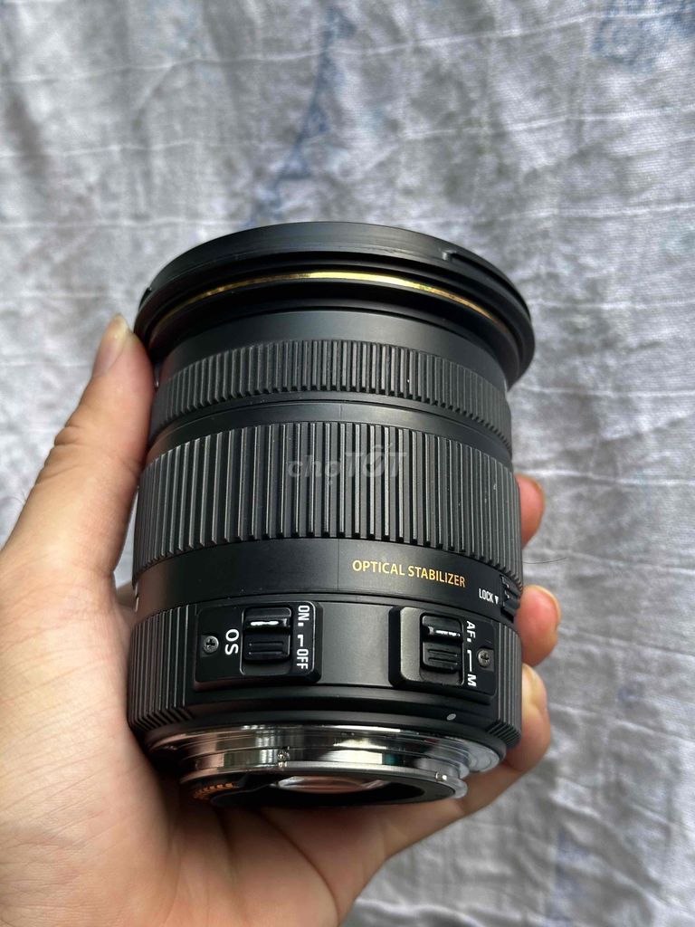 Ống kính sigma 17-50 F2.8 cho máy ảnh Canon
