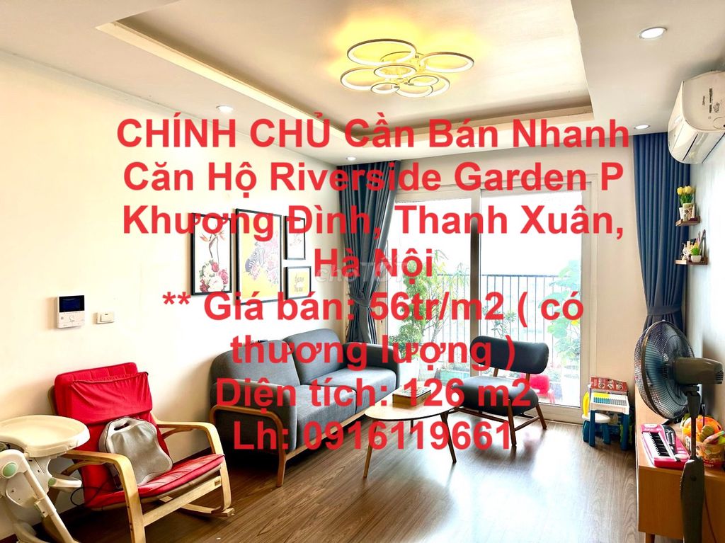 Bán Nhanh Căn Hộ Riverside Garden P Khương Đình, Thanh Xuân, Hà Nội