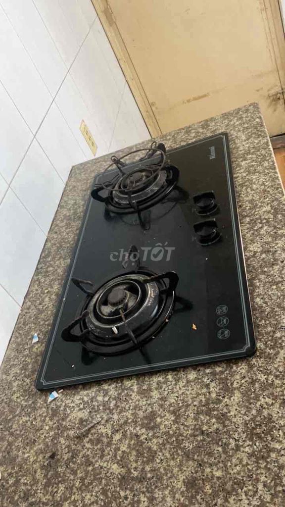 Bếp ga âm Rinnai Đen Rất mới. Mua bán Bếp, lò, đồ điện nhà bếp tại Quận Bình Thạnh Tp Hồ Chí Minh được đăng bởi Tien Pham hình 1