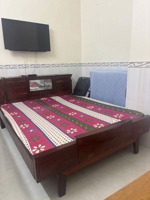 Giường gỗ xưa 1m6*2m. Mua bán Giường, chăn ga gối nệm tại Thành phố Biên Hòa Đồng Nai được đăng bởi Đỗ Huế