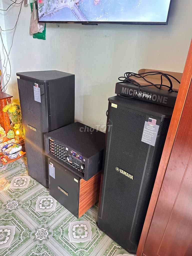 Cần thanh lý bộ loa Yamaha còn mới 98%