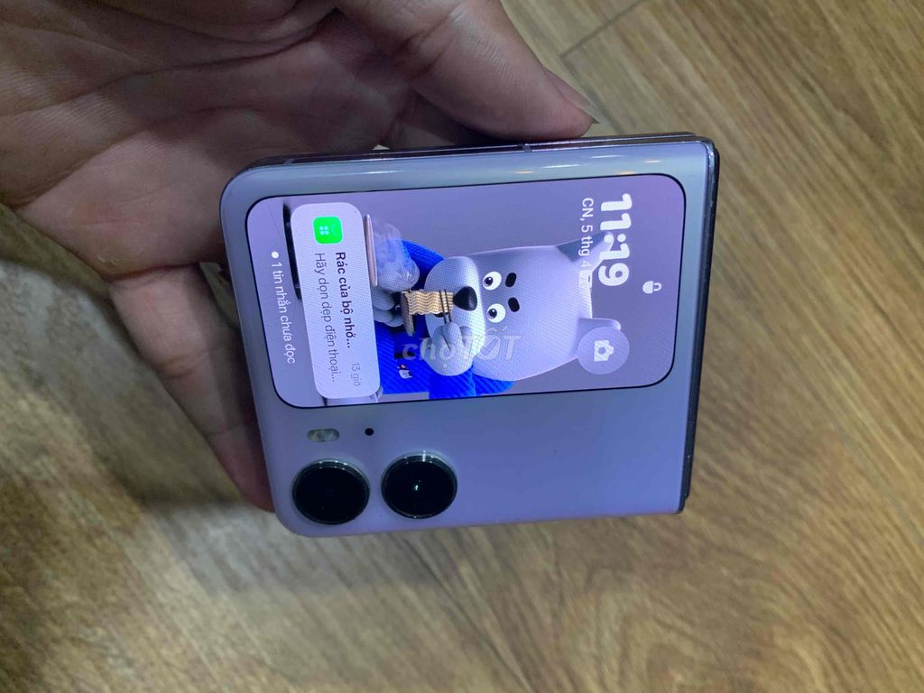 OPPO Find N2 Flip Tím zin đẹp hư màn trong. Mua bán Điện thoại tại Quận Bình Tân Tp Hồ Chí Minh được đăng bởi Mr Zui 18 tuổi rưỡi hình 1