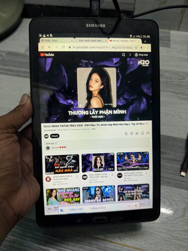 Samsung Galaxy Tab E 9.6 inch Đen. Mua bán Máy tính bảng tại Thành phố Tân An Long An được đăng bởi Hội Đồ Điện Tử hình 1