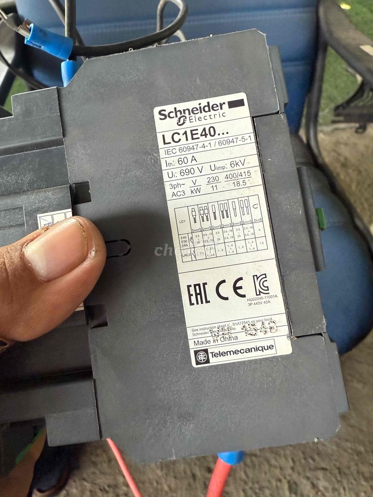 khởi động từ 3 pha 220v 60A -690V hãng SCHMEIDER. Mua bán Đồ chuyên dụng, Giống nuôi trồng tại Huyện Củ Chi Tp Hồ Chí Minh được đăng bởi Hồ hình 1