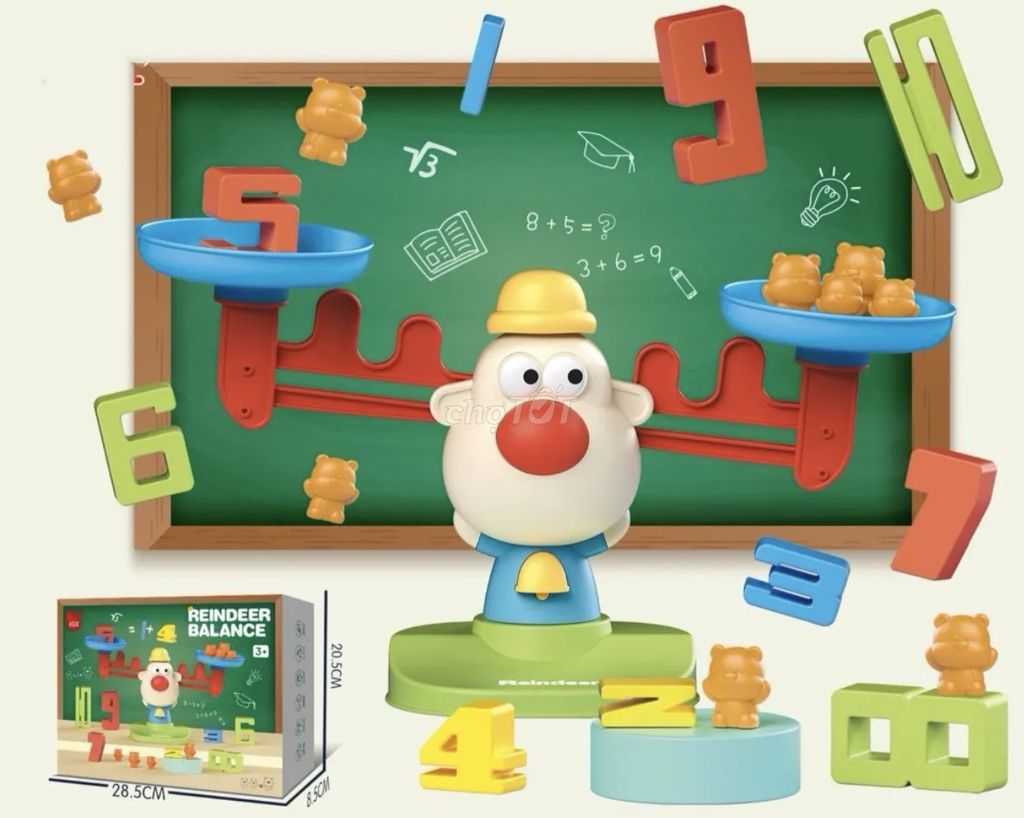 Montessori Đồ Chơi Toán Học cân toán học