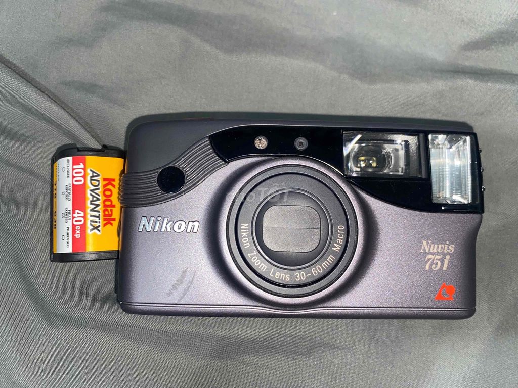 Máy ảnh phim Nikon Nuvis 751 Xám. Mua bán Máy ảnh, Máy quay tại Huyện Củ Chi Tp Hồ Chí Minh được đăng bởi Nguyen Duy hình 1