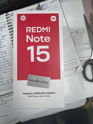 Xiaomi Redmi Note 15 6GB/128GB Xanh