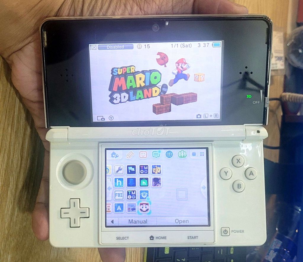 3ds hack full thẻ 32gb đủ phụ kiện