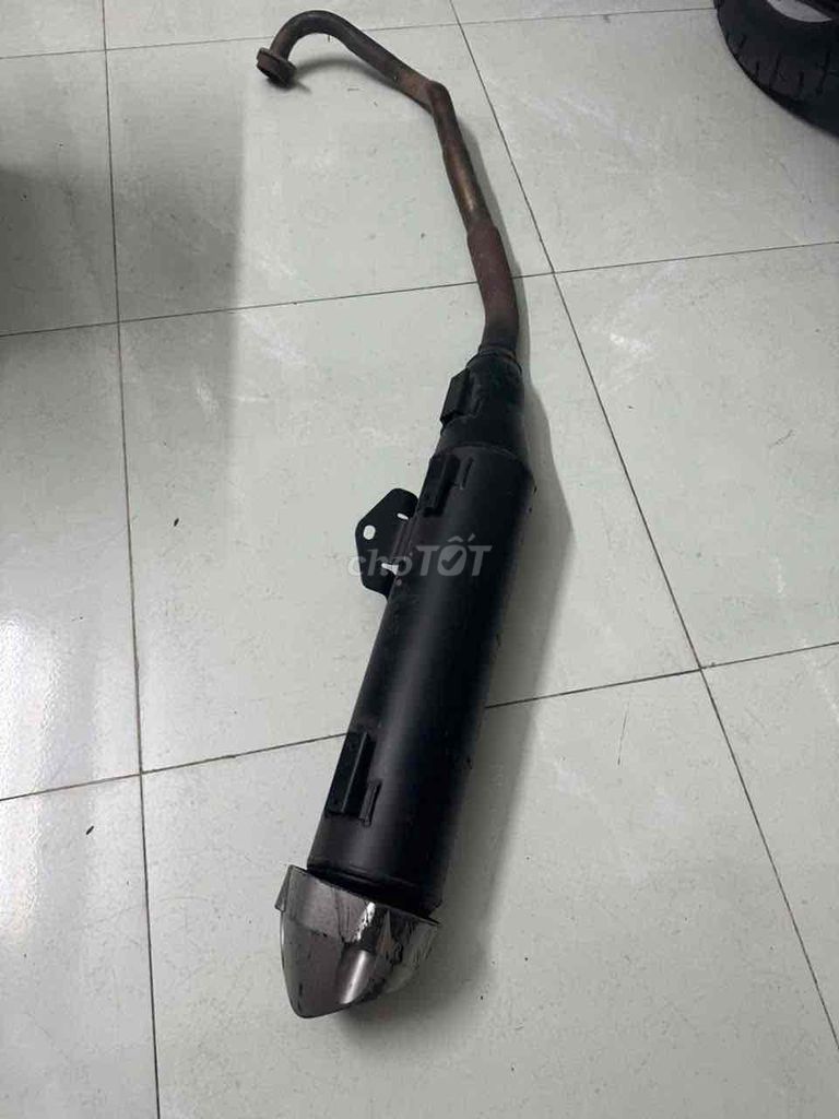 Pô xe máy Kim loại Đen, Bạc. Mua bán Phụ tùng xe tại Quận Phú Nhuận Tp Hồ Chí Minh được đăng bởi ti thi  hình 1