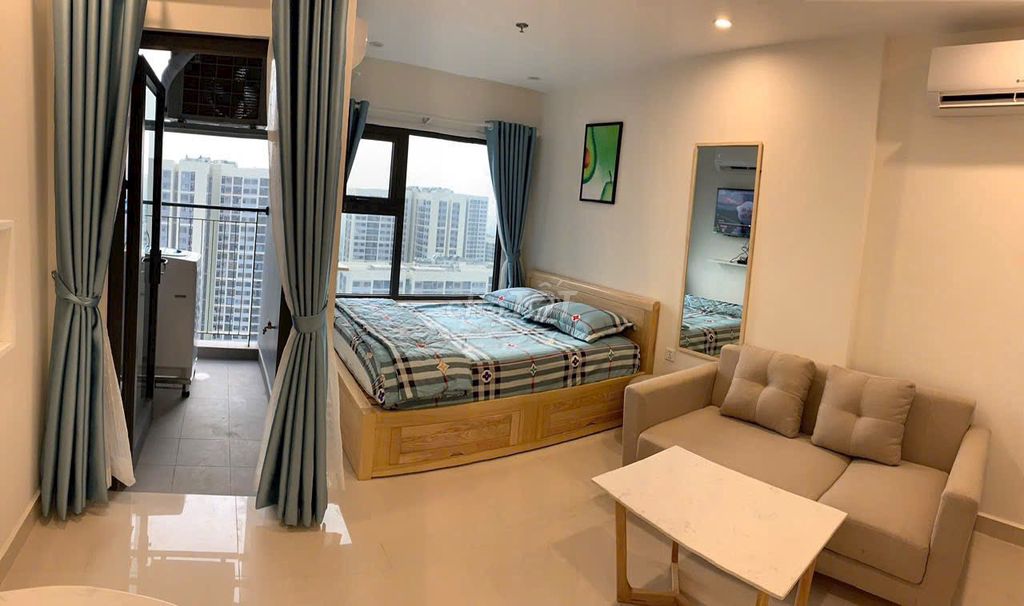 CHO THUÊ CĂN STUDIO VINHOMES GRAND PARK Q9 FULL NỘI THẤT ĐẸP