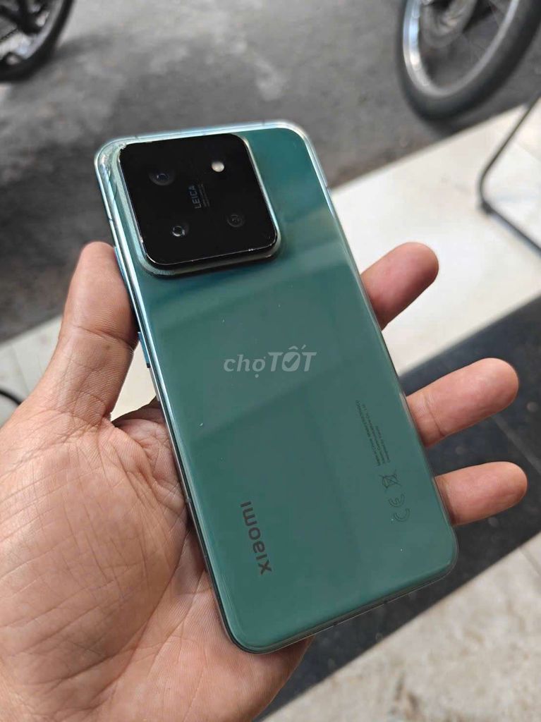 Xiaomi 14 Xanh 256GB chính hãng zin áp (nứt lưng). Mua bán Điện thoại tại Quận 8 Tp Hồ Chí Minh được đăng bởi BĐS TMT hình 1
