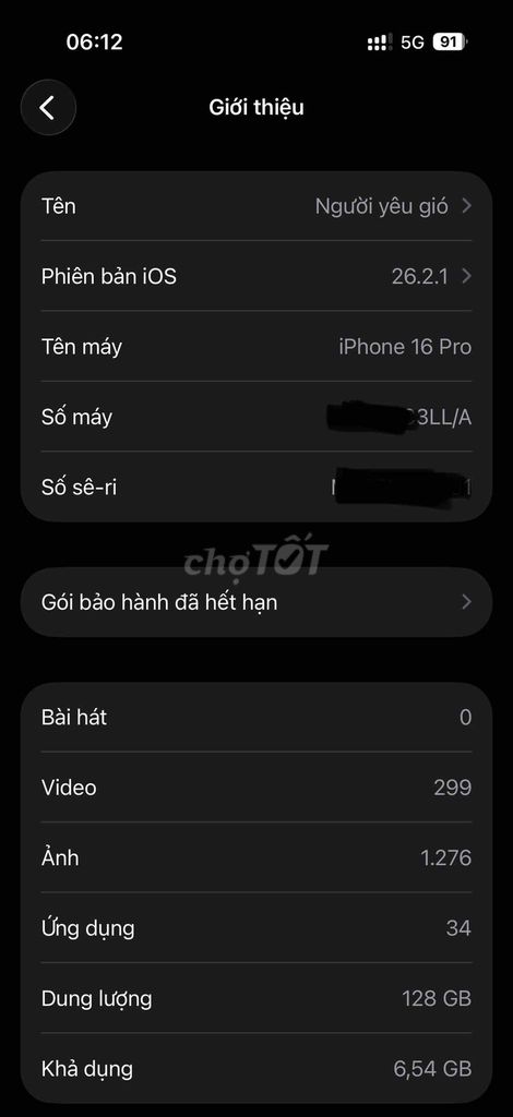 Apple iPhone 16 Pro 128GB Sa mạc Đã qua sử dụng. Mua bán Điện thoại tại Quận Thanh Khê Đà Nẵng được đăng bởi Wiinn hình 1