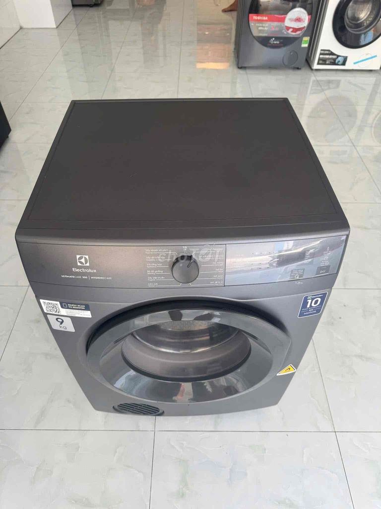 Máy sấy Electrolux 9kg Xám Như mới. Mua bán Máy giặt tại Quận 12 Tp Hồ Chí Minh được đăng bởi Thien Thuan hình 1