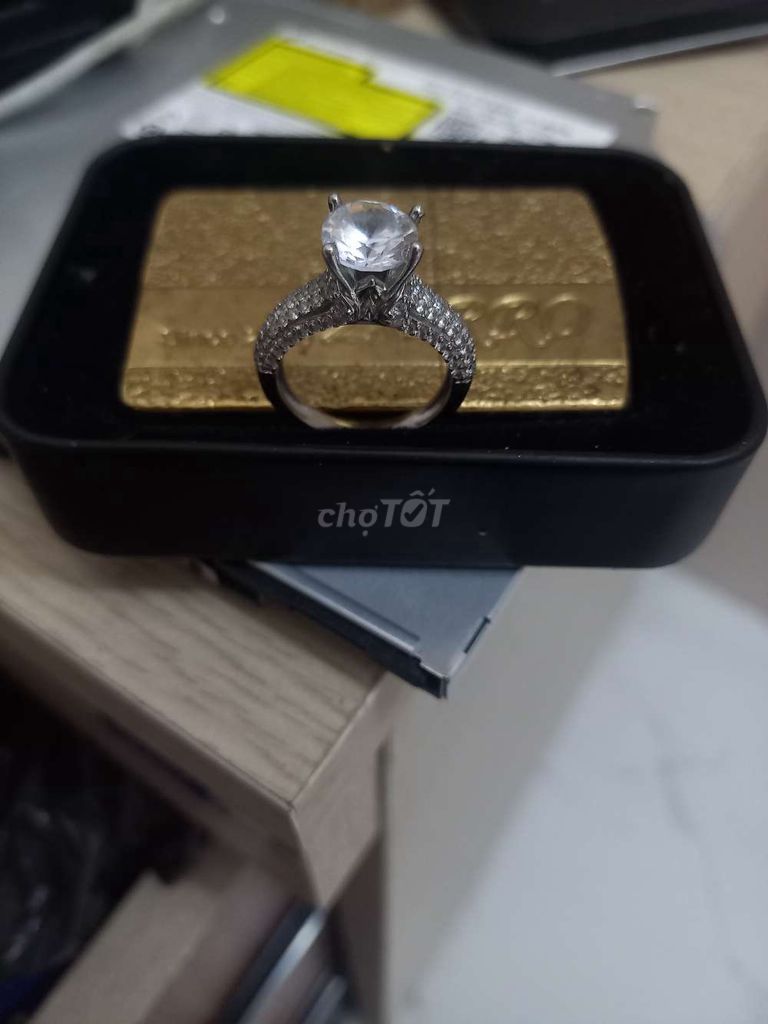 Nhẫn Nữ Bạc Thanh lịch. Mua bán Phụ kiện thời trang khác tại Thành phố Vinh Nghệ An được đăng bởi Văn Anh hình 1