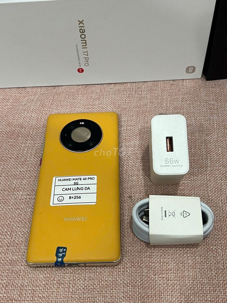 Huawei Mate 40 Pro 5G 8/256 Cam sạc66w có ship COD. Mua bán Điện thoại tại Quận Hoàng Mai Hà Nội được đăng bởi Trần Ngọc Hiếu hình 1