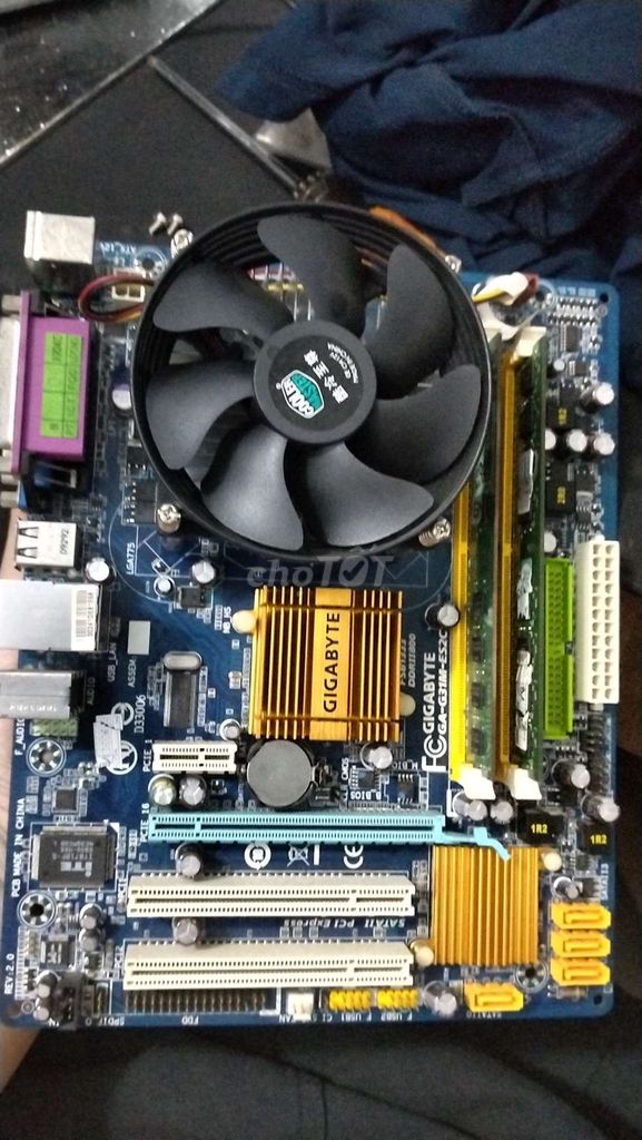 Mainboard Gigabyte G31M-ES2C OC Q9505. Mua bán Linh kiện (RAM, Card...) tại Huyện Hóc Môn Tp Hồ Chí Minh được đăng bởi Trần Công Tuyến  hình 1