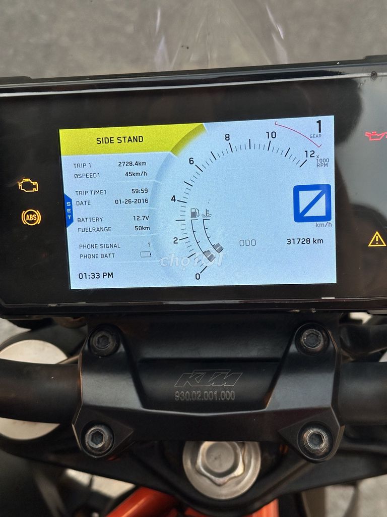 Xe Naked Bike KTM Duke 390 2019 Trắng Cam Mới 95%. Mua bán Xe máy tại Quận Bắc Từ Liêm Hà Nội được đăng bởi Nguyễn Tiến Nam hình 2