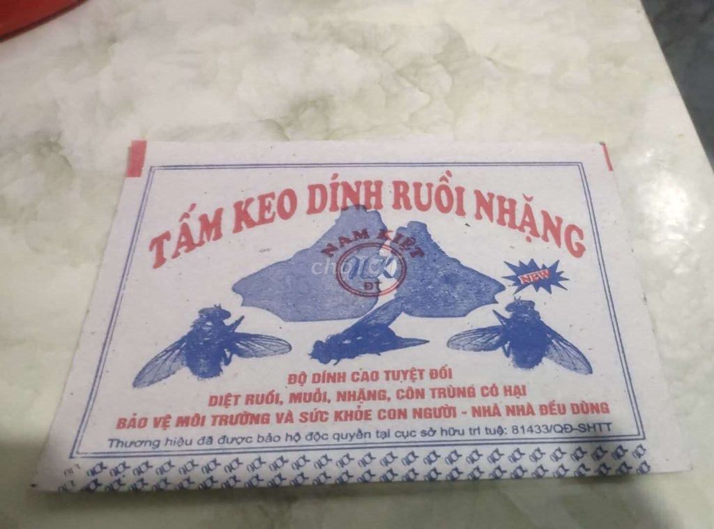 Miếng dán ruồi. Mua bán Đồ chuyên dụng, Giống nuôi trồng tại Huyện Bình Tân Vĩnh Long được đăng bởi Cẩm Nhung hình 1