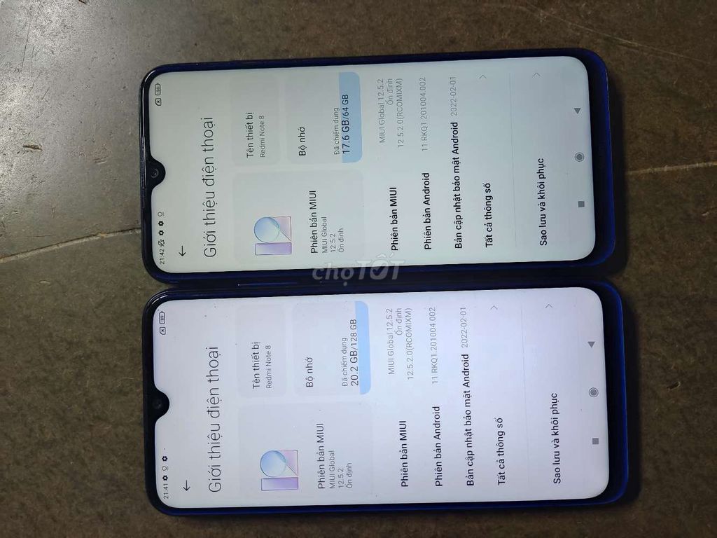 Xiaomi Redmi Note 8 64GB Xanh 4GB. Mua bán Điện thoại tại Thành phố Thủ Đức Tp Hồ Chí Minh được đăng bởi nguoi vo danh hình 1