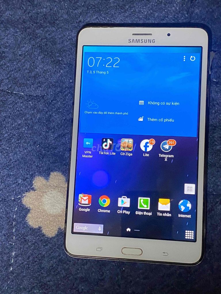 Samsung Tab 4 8GB Trắng Đã sử dụng. Mua bán Máy tính bảng tại Quận Tân Phú Tp Hồ Chí Minh được đăng bởi Phương hình 1