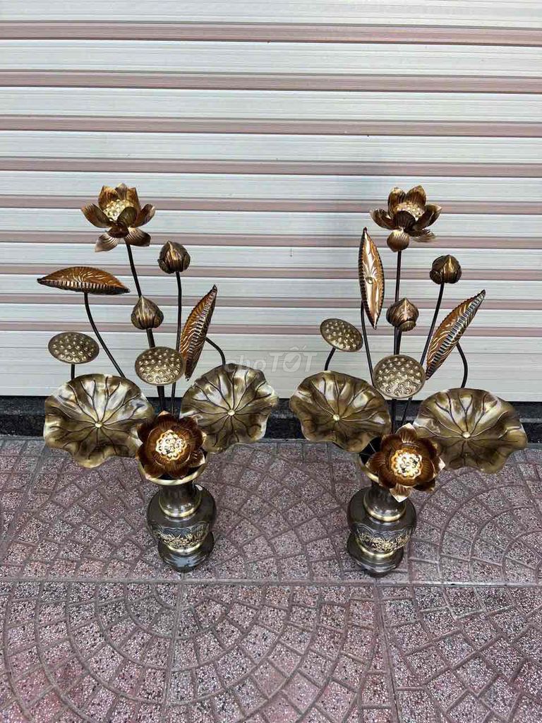 Đồ thờ cúng Đồng Hoa sen. Mua bán Đồ sưu tầm, đồ cổ tại Quận Thanh Xuân Hà Nội được đăng bởi Nguyễn Đức Liêm hình 1