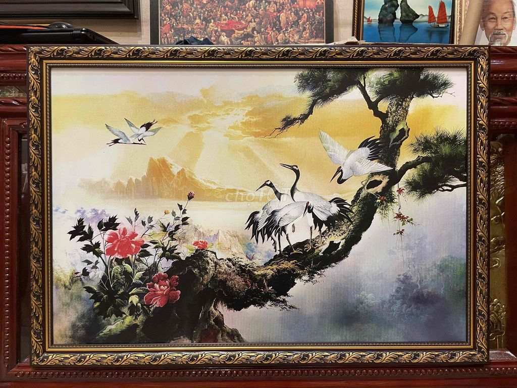 sale tranh giả sơn dầu 68x98cm