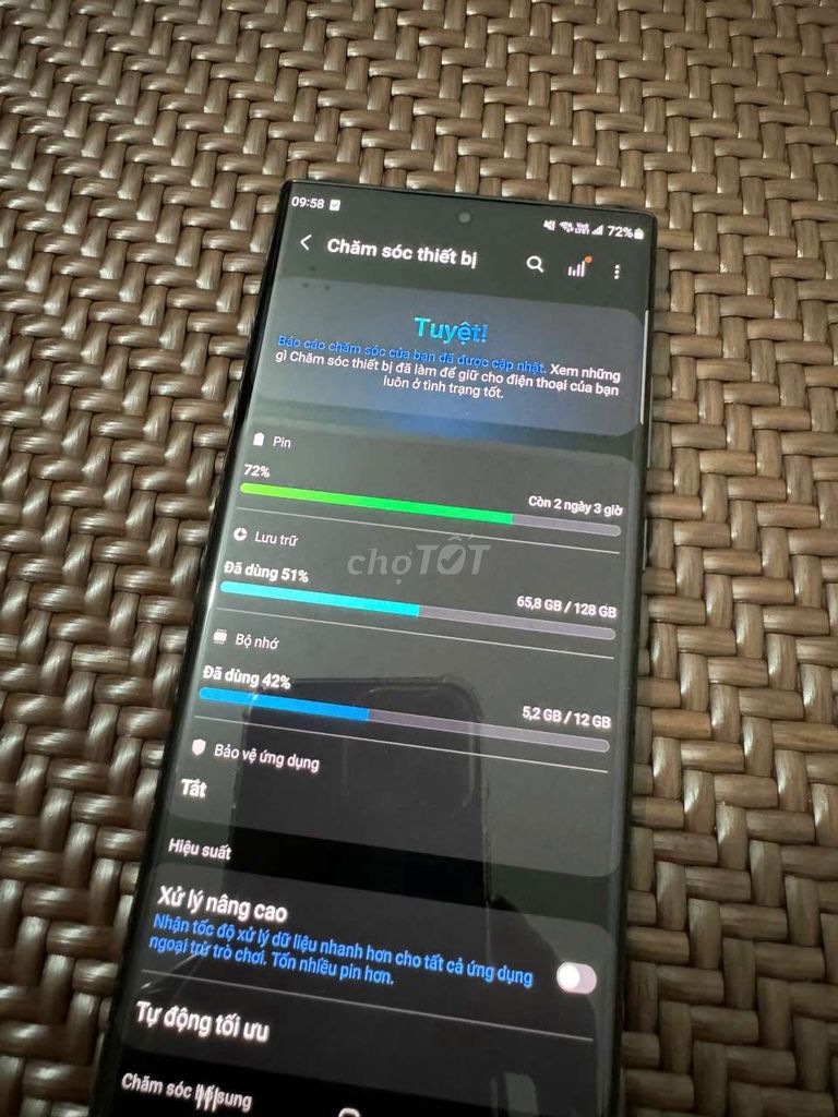 Samsung Note 20 Ultra 128GB Hàn Quốc Đen. Mua bán Điện thoại tại Huyện Tư Nghĩa Quảng Ngãi được đăng bởi Anh Long hình 1