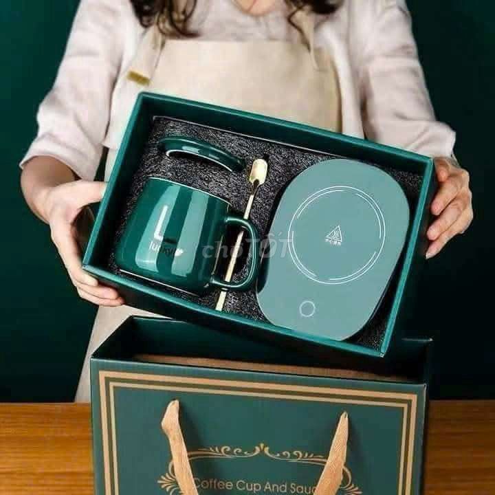 Bộ cốc giữ nhiệt Gốm sứ Xanh lá. Mua bán Dụng cụ nhà bếp tại Quận 5 Tp Hồ Chí Minh được đăng bởi Nguyenphuong hình 1