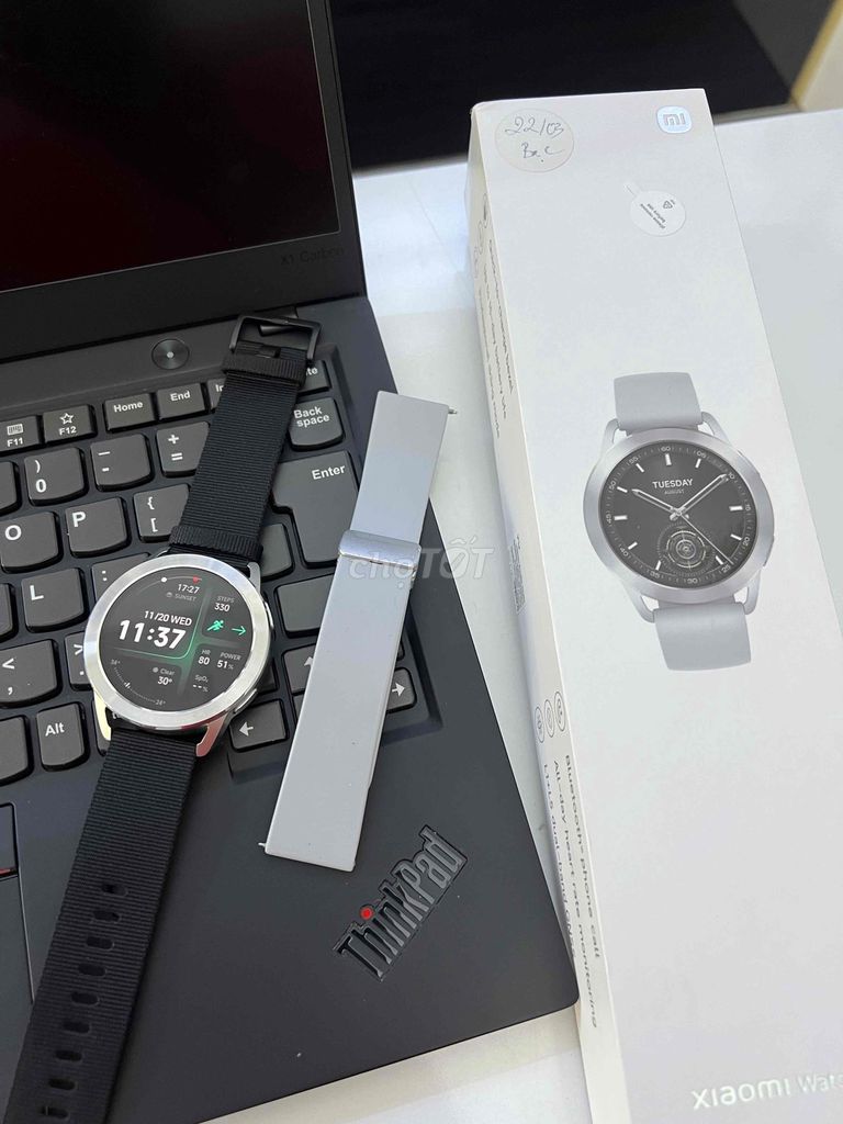 Xiaomi watch s3 47mm fullbox 2 dây hãng pin 7ngày