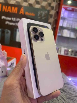 iphone 13promax 256gb vàng qtế mỹ pin100 zin keng