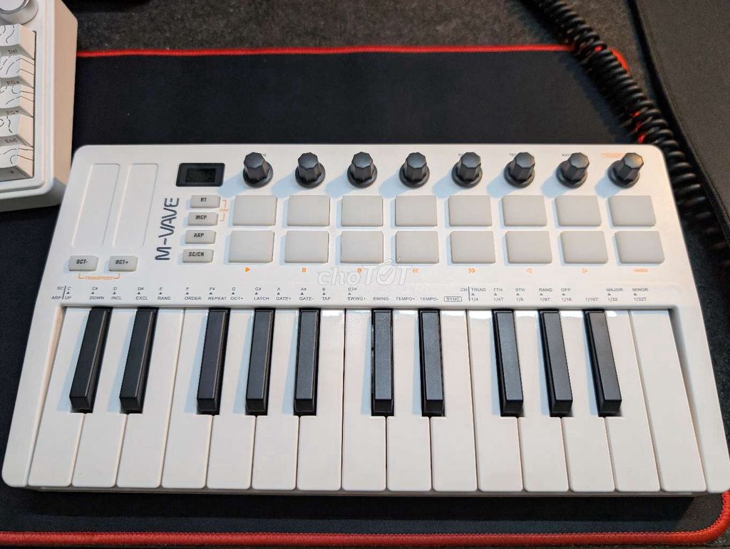 MIDI Controller M-Vave SMK 25 II Trắng Đã sử dụng. Mua bán Nhạc cụ tại Quận Đống Đa Hà Nội được đăng bởi Nguyễn Phong  hình 1