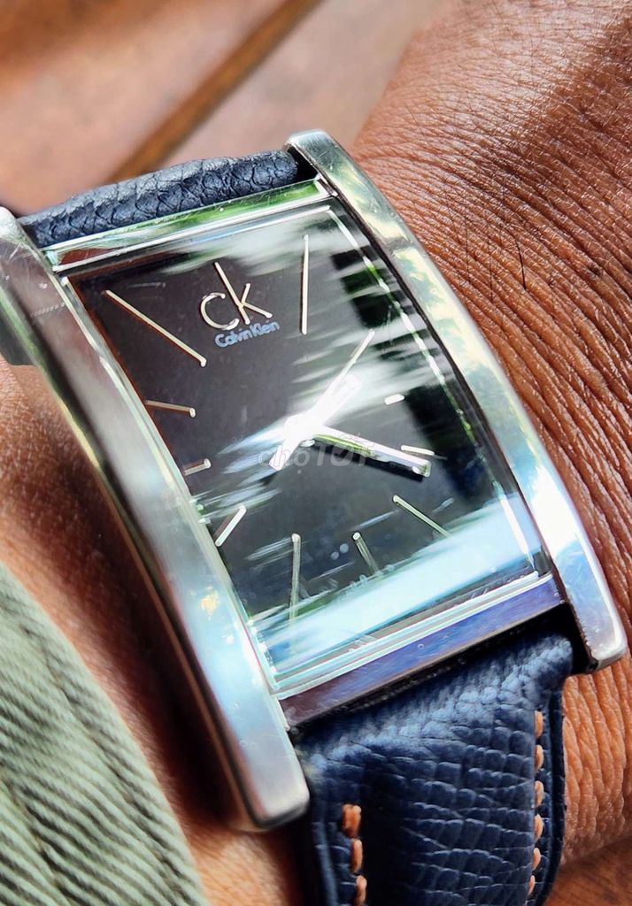 Đồng hồ Calvin Klein CK tank Nam Thép Đen. Mua bán Đồng hồ tại Quận 10 Tp Hồ Chí Minh được đăng bởi Antique unique GIAO LƯU SƯU TẦM hình 1