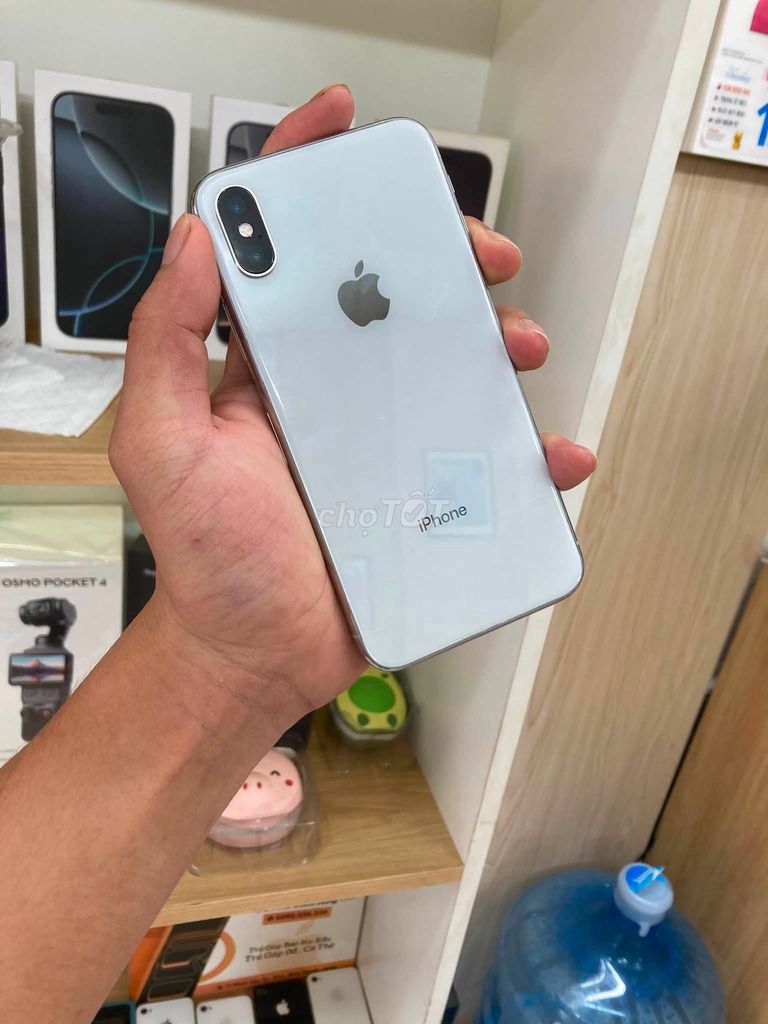 Apple iPhone X Bạc Đã sử dụng 100% GX. Mua bán Điện thoại tại Thành phố Thủ Đức Tp Hồ Chí Minh được đăng bởi Hội Đồ Điện Tử hình 1
