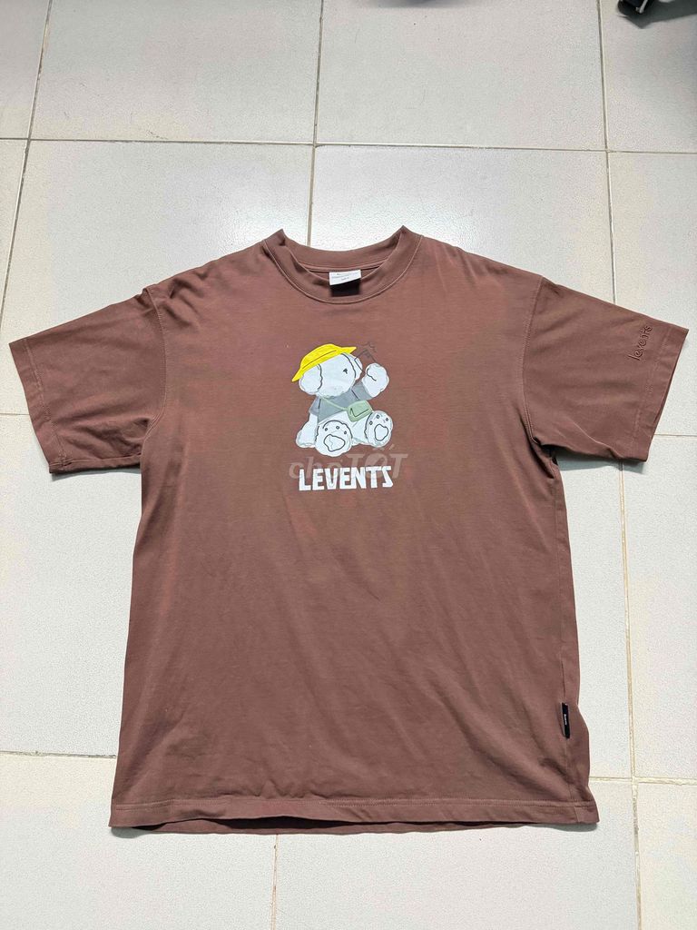 Áo thun Levents Nâu Unisex Size 2. Mua bán Quần áo tại Quận Tân Bình Tp Hồ Chí Minh được đăng bởi Đặng Phúc Khang hình 1