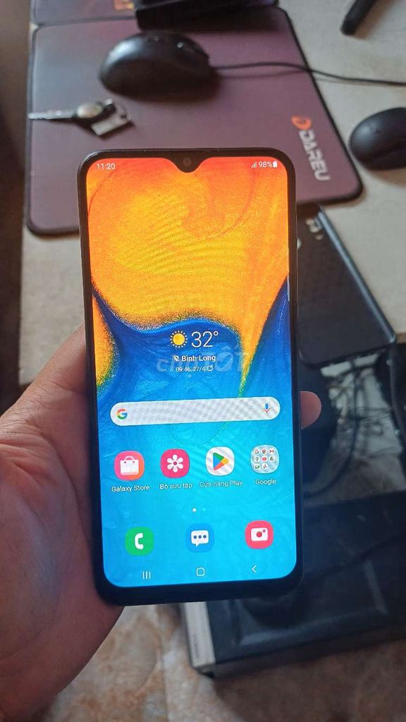 Samsung Galaxy A20 32GB Đen. Mua bán Điện thoại tại Huyện Hớn Quản Bình Phước được đăng bởi trần vũ trung hiếu hình 1