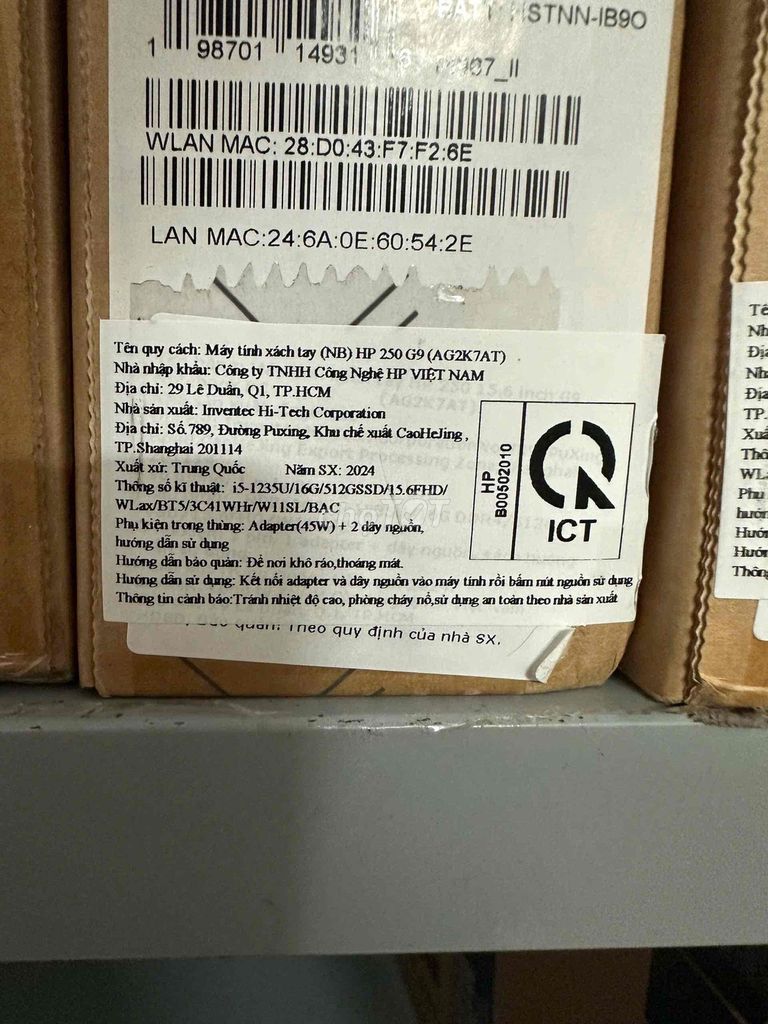 HP 250 G9 i5-1235U 15.6 inch 16GB/512GB. Mua bán Laptop tại Quận Tân Bình Tp Hồ Chí Minh được đăng bởi Giàu Trần hình 1
