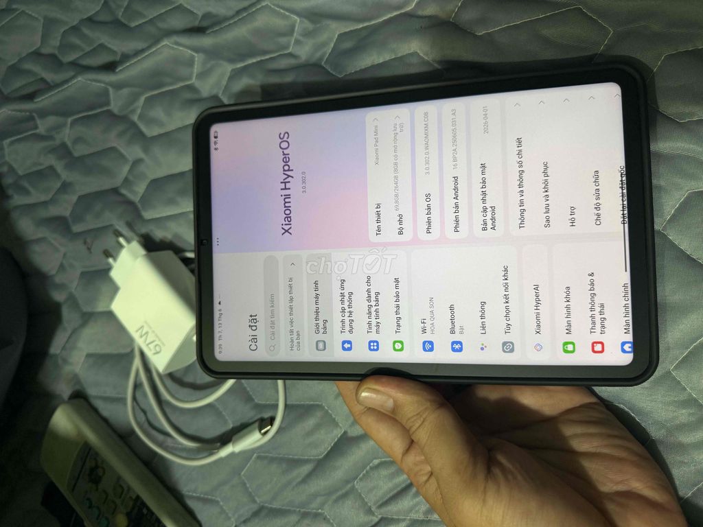 Xiaomi Pad Mini 8.8 inch 8GB/255GB Xám. Mua bán Máy tính bảng tại Thành phố Thủ Đức Tp Hồ Chí Minh được đăng bởi Nguyễn Duy Tuấn hình 1
